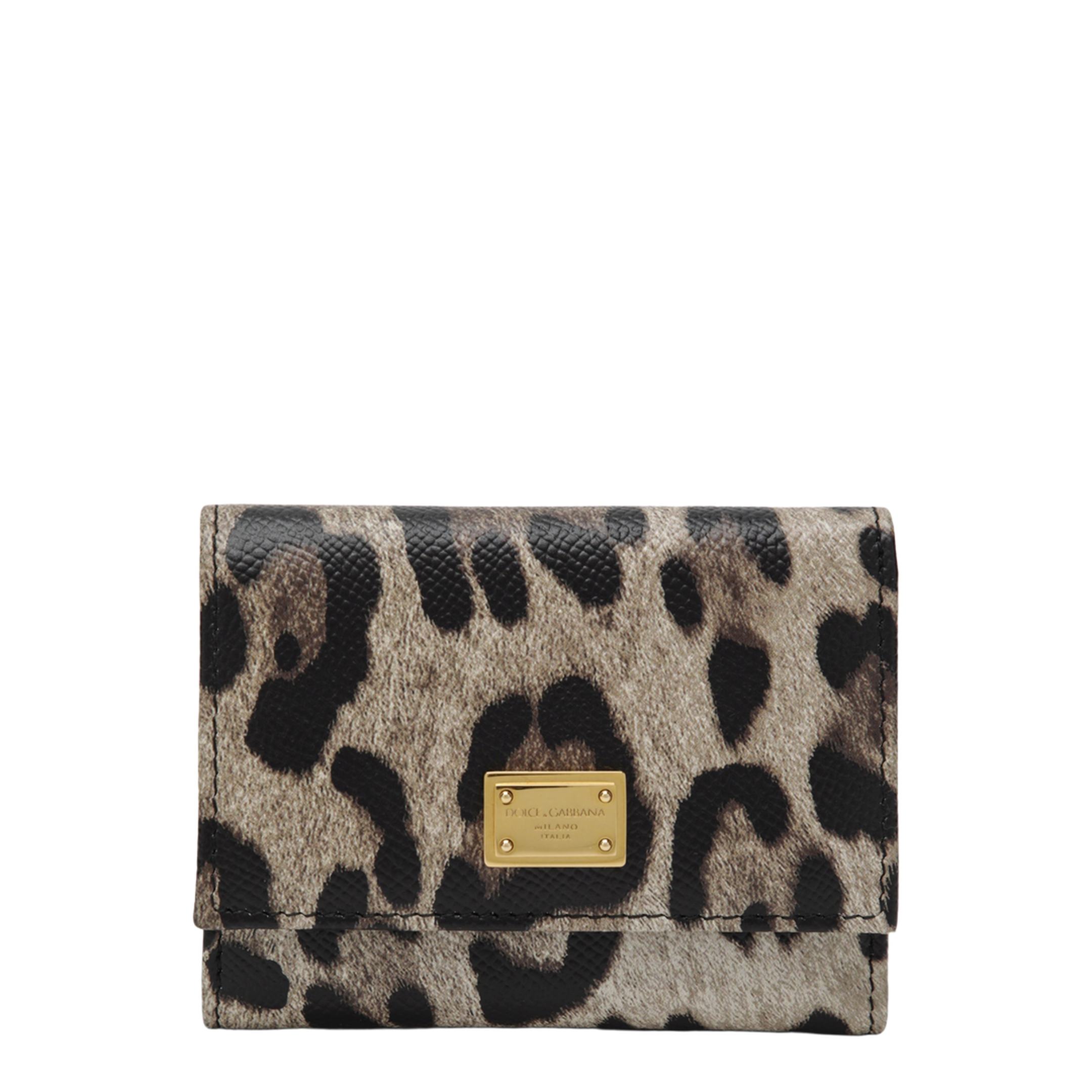 MAYFEYR - Dolce & Gabbana - Dauphine Calfskin Wallet With Leopard Print - BI0770AX566HY13M