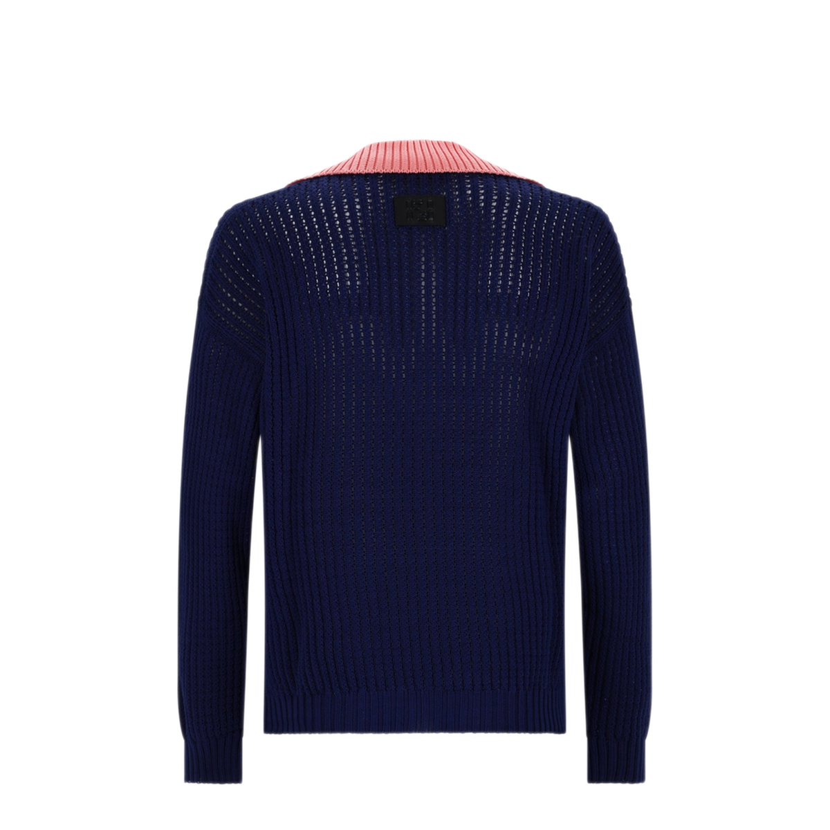 Blue And Pink Cotton Jumper
