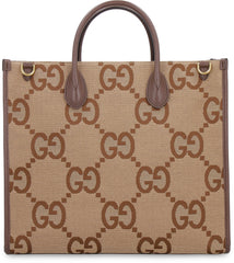 Jumbo GG Tote Bag, Gold Hardware