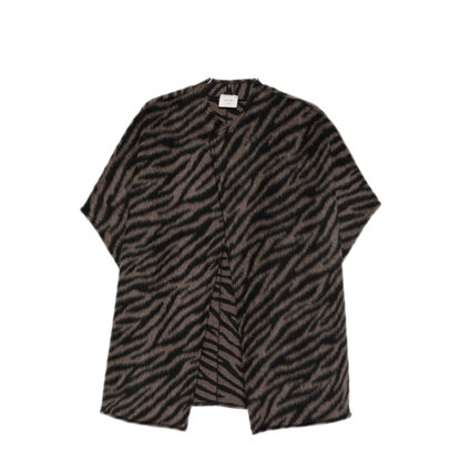 MAYFEYR - Alysi - Black Tiger Print Jacket - 166945A6239TIGRE