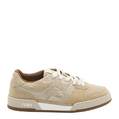Match Trainers Fabric Beige