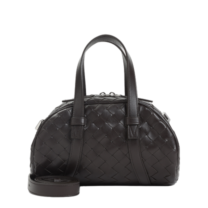 Shoulder Bag with Woven Design