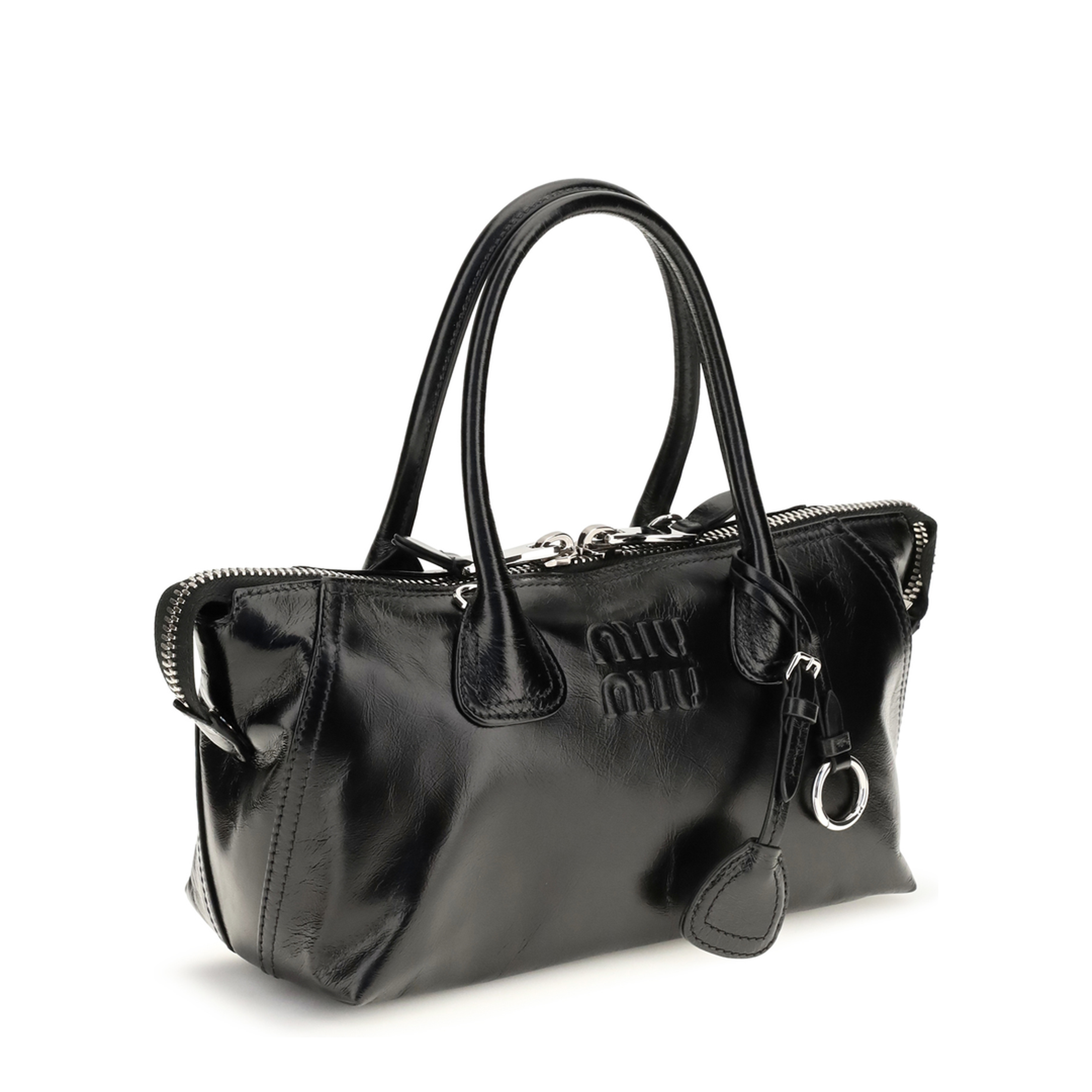 MAYFEYR - Miu Miu - Glossy Leather Handbag - 5BA338VOOO2A44F0002