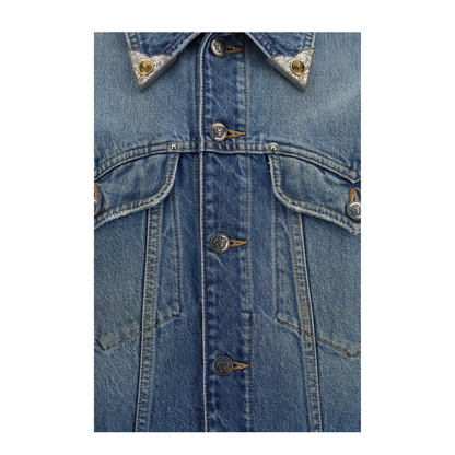MAYFEYR - Versace - Stonewashed Denim Jacket - 10258251A18405