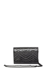 GG Marmont Patent Matelassé Shoulder Bag