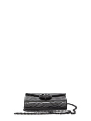 GG Marmont Patent Matelassé Shoulder Bag