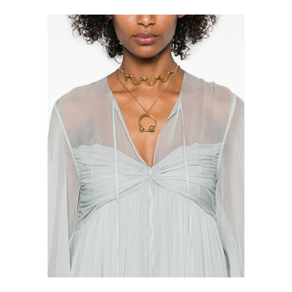 Short Pleated Dress