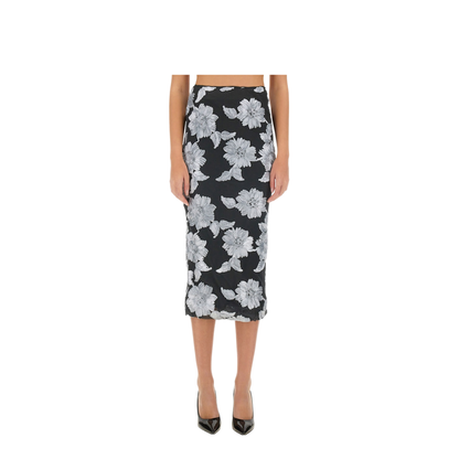 Floral Pencil Skirt