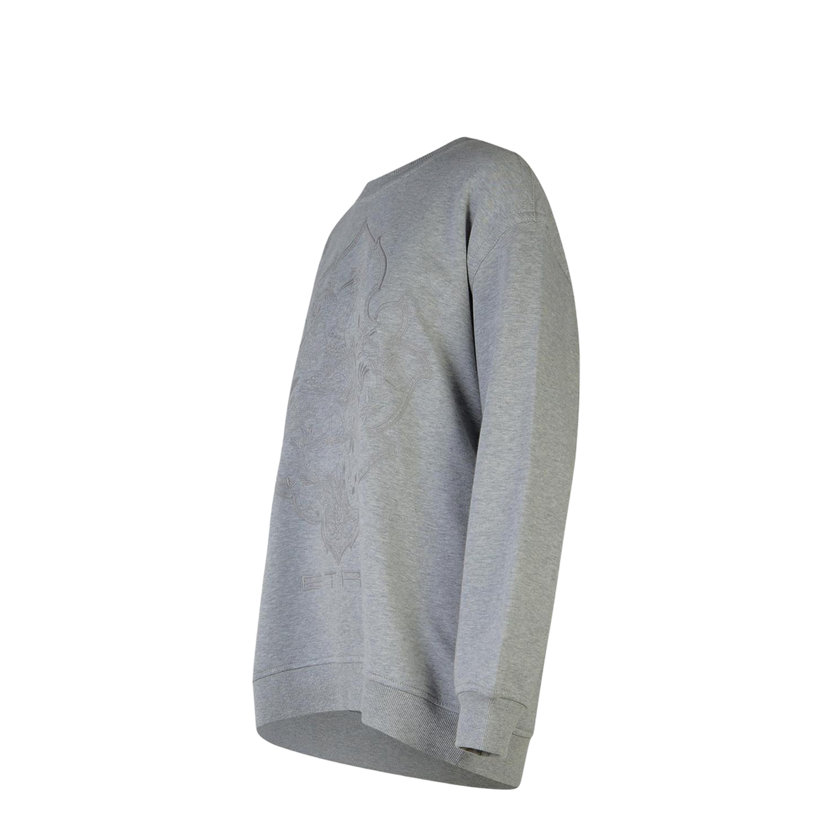 Grey Cotton Sweatshirt