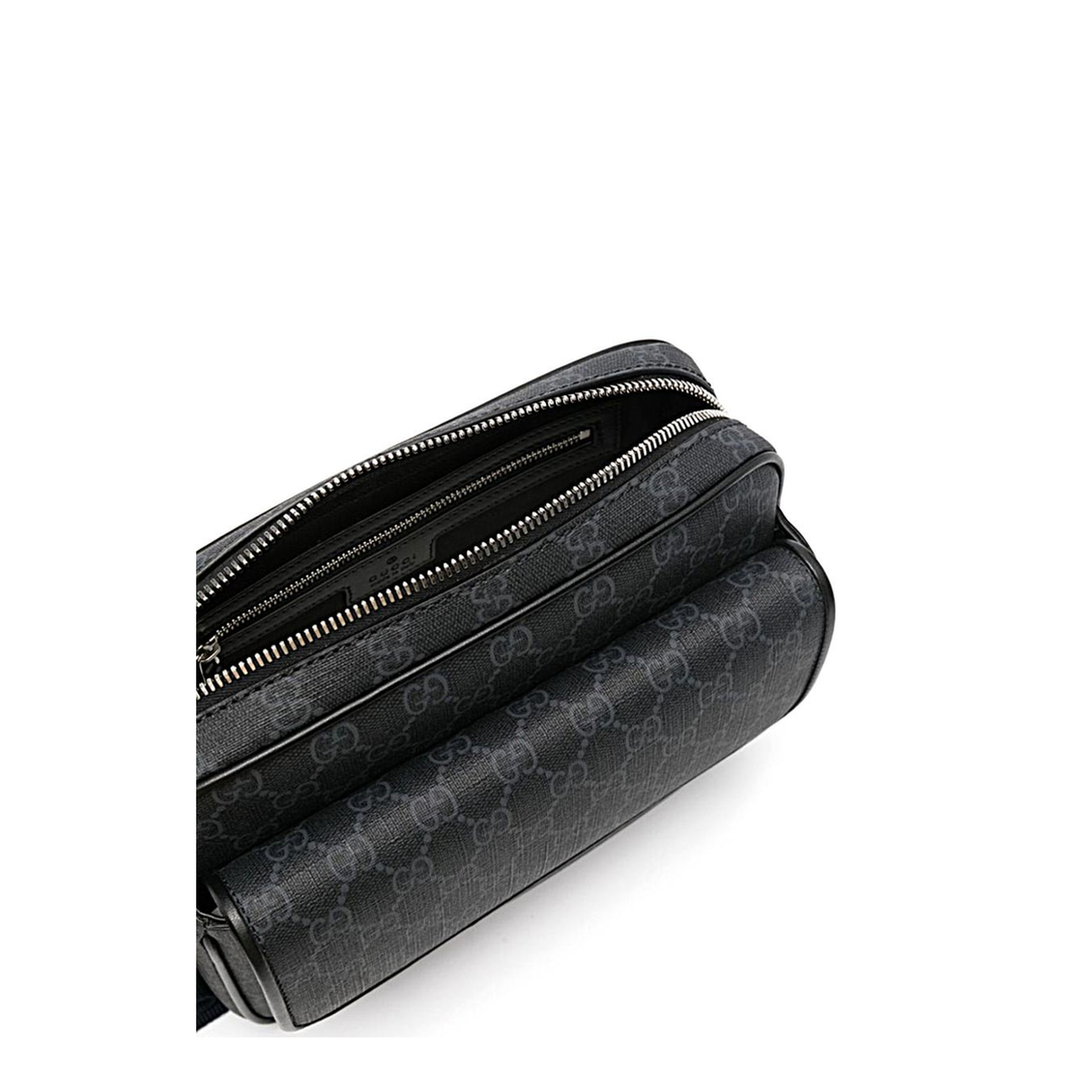 Black Small Crossbody Bag in GG Supreme Canvas