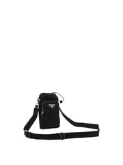 Logo Plaque Zipped Phone Bag