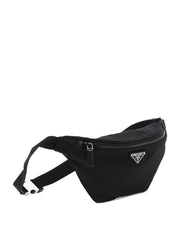 Logo Plaque Zipped Belt Bag