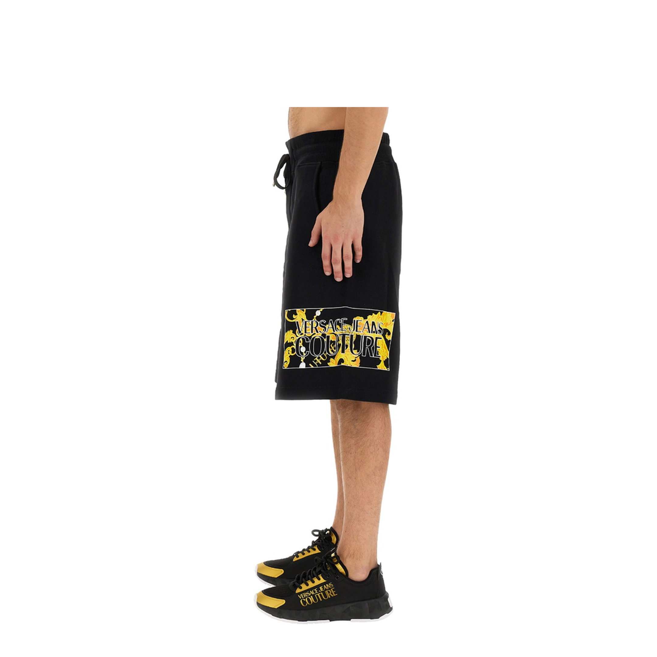 MAYFEYR - VERSACE JEANS COUTURE - Bermuda With Logo - 75GADE01CF02E899