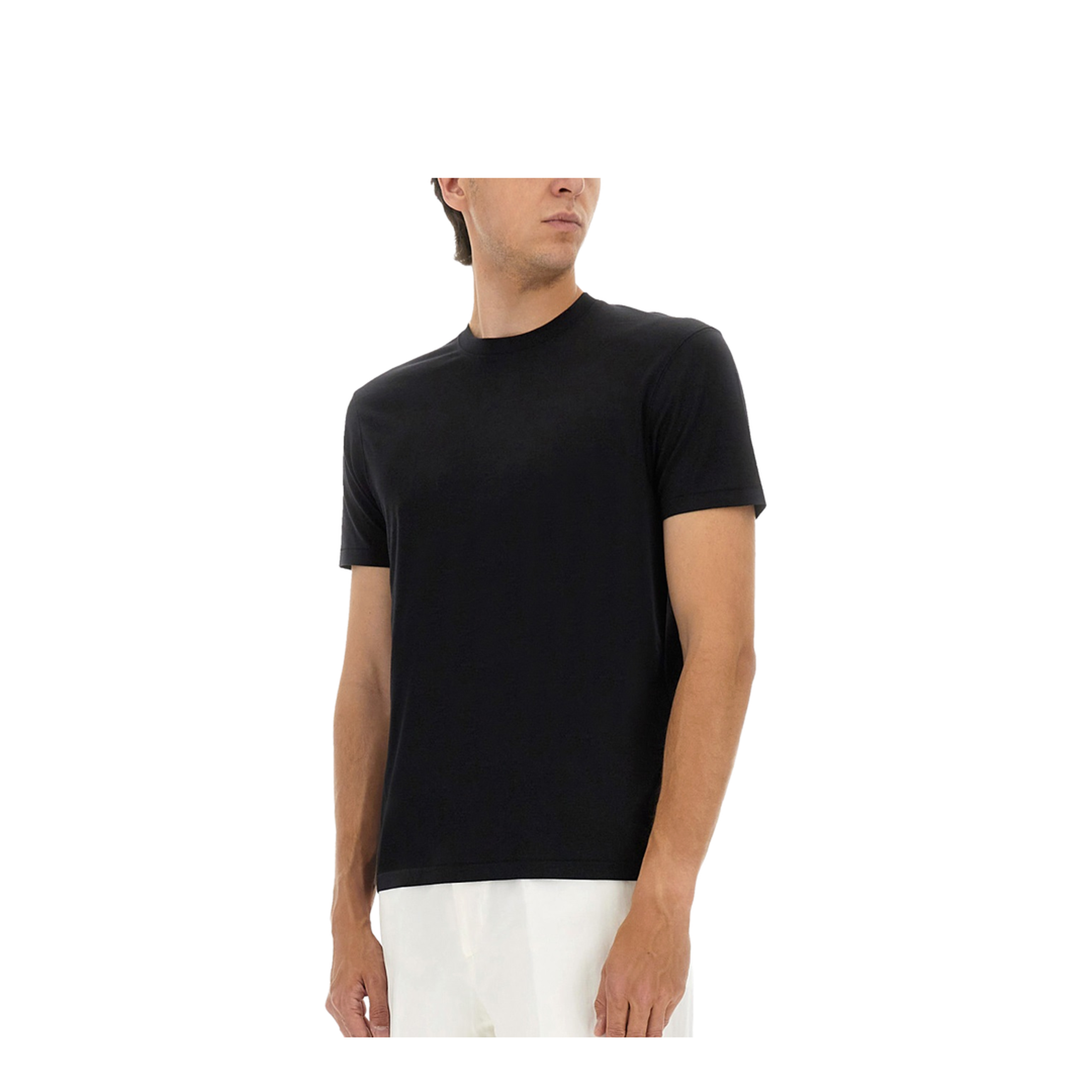 Black Crew Neck T-Shirt