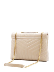 Loulou Medium Shoulder Bag, Gold Hardware