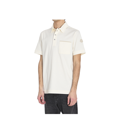 MAYFEYR - Moncler - Polo Shirt In Stretch Cotton Piqué - L10918A0002989BEC050