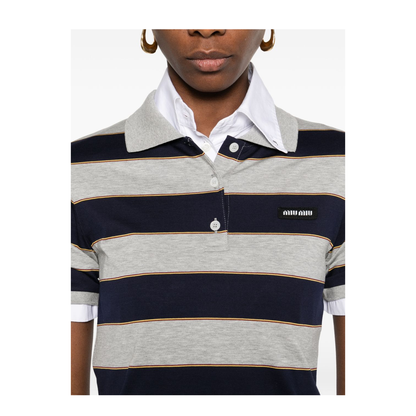 MAYFEYR - Miu Miu - T-Shirts And Polos Blue - MJN53614RTF005R