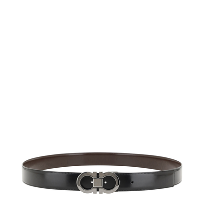 MAYFEYR - Ferragamo - Gancini Reversible Belt - 644557001