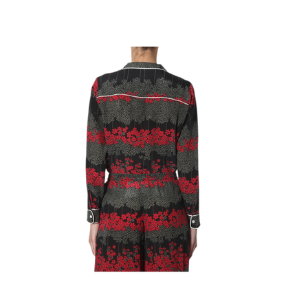 MAYFEYR - RED VALENTINO - Shirt With Dreaming Peony Print - SR3AB1754A10NO