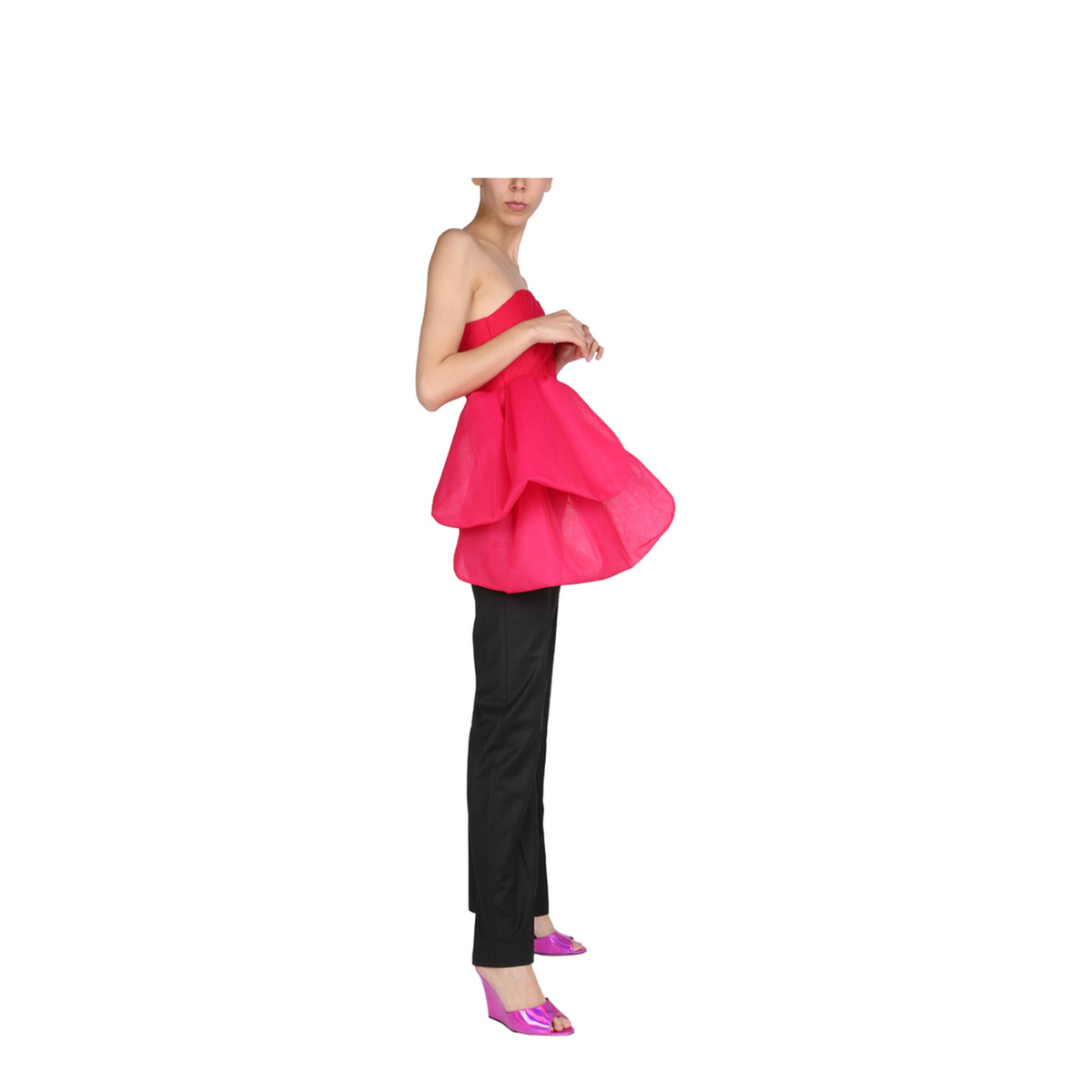 MAYFEYR - ANOUKI - Bow Top - ASS22I10BLFUFUCHSIA
