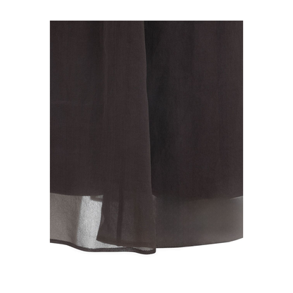 Silk Midi Skirt