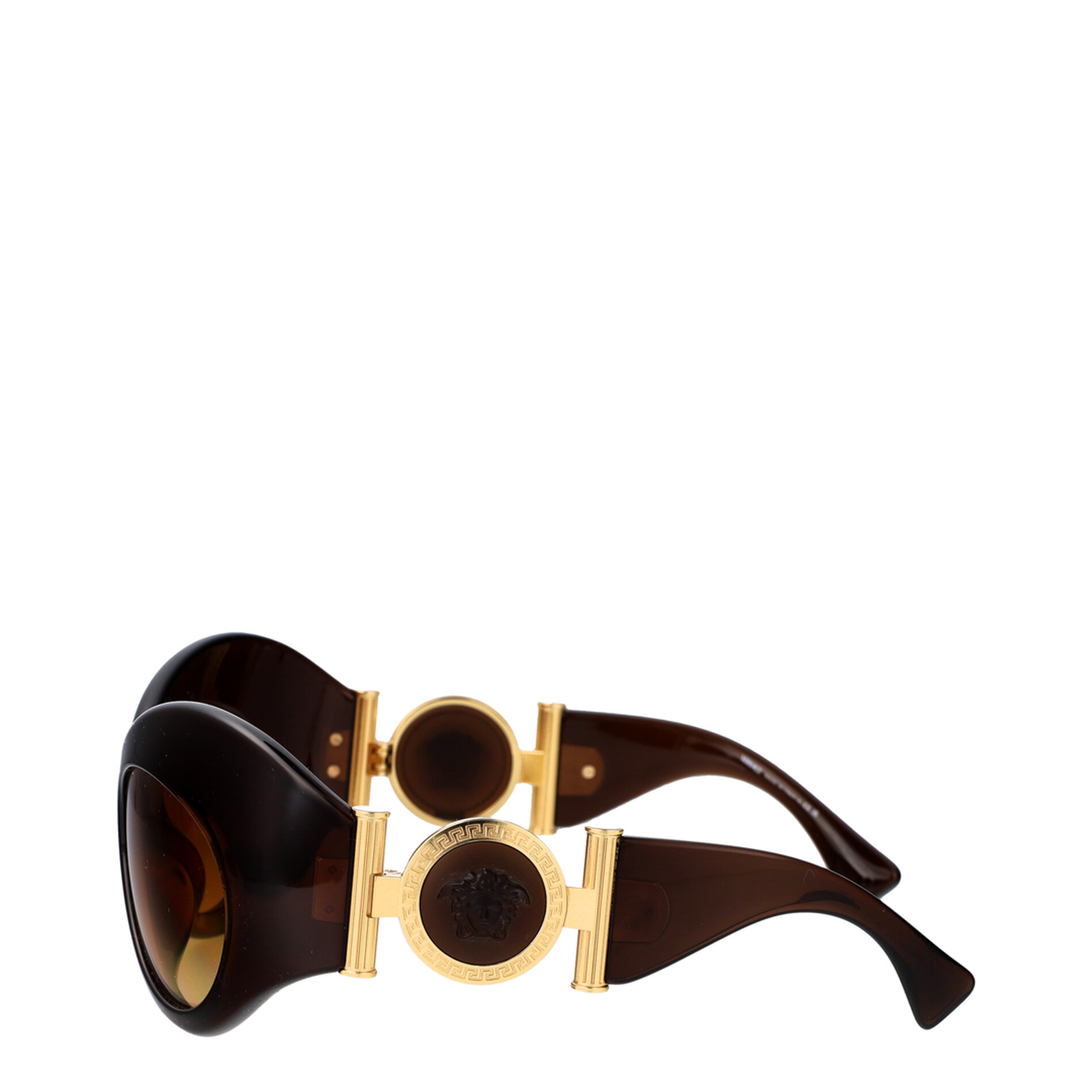 0VE4462 Injected Transparent Brown Sunglasses
