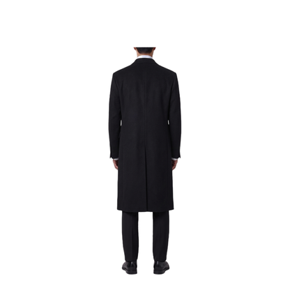 MAYFEYR - Lardini - Black Double Breasted Coat - AC40408ECN65601999