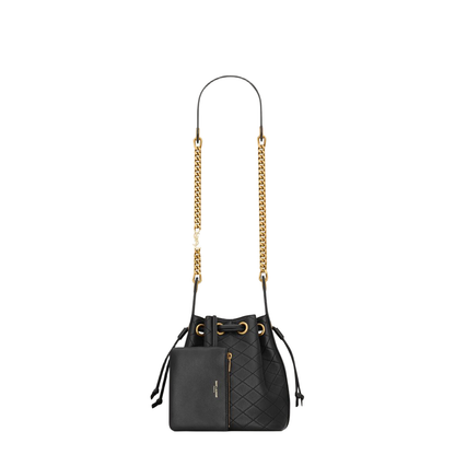 Bucket Bag in Quilted Lambskin