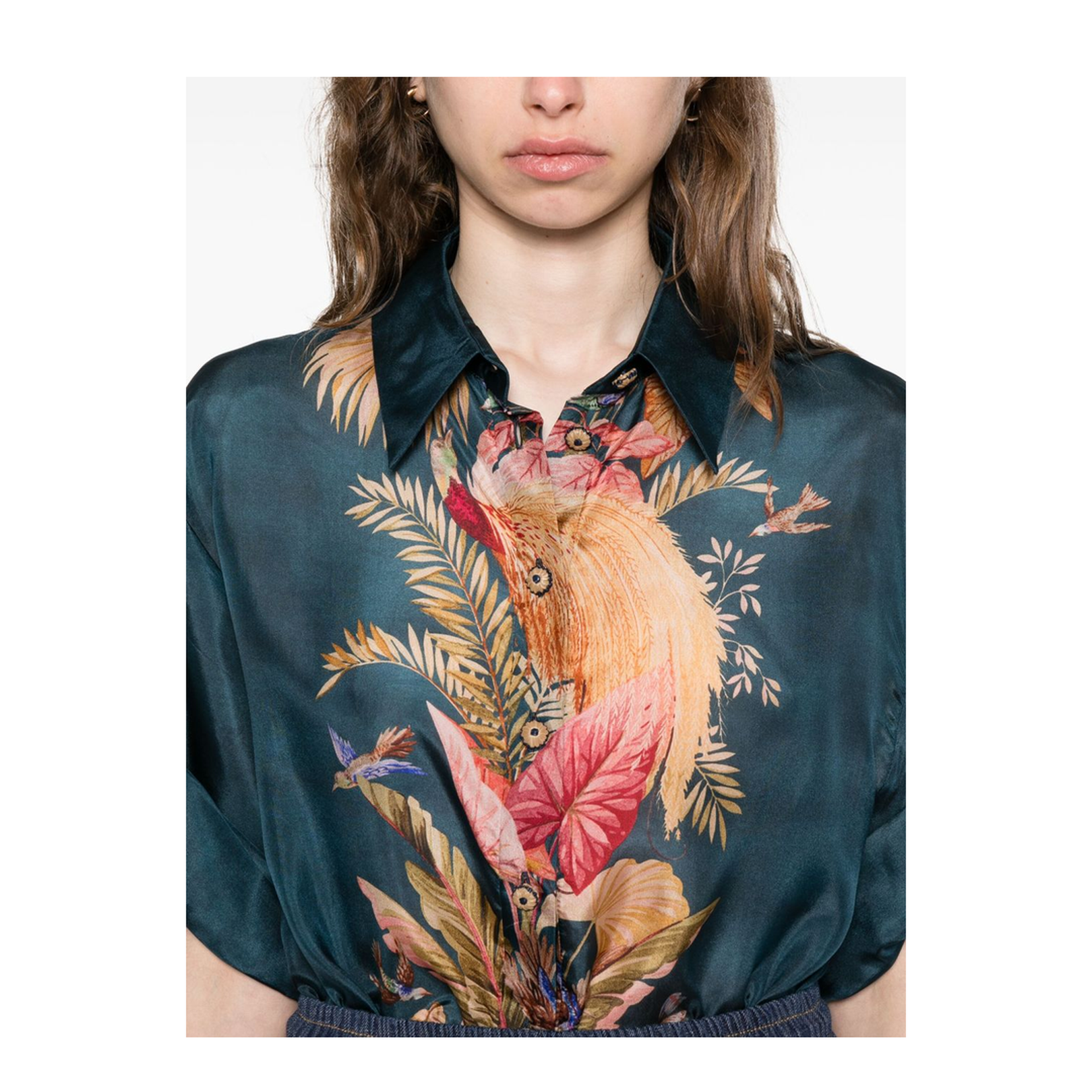 Ascension Printed Silk Shirt