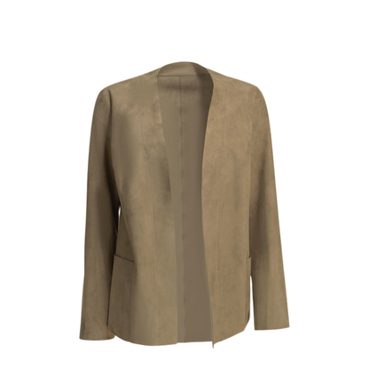 MAYFEYR - Salvatore Santoro - Suede Blazer - 50151DCAMSAND