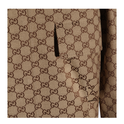Canvas Bomber Jacket