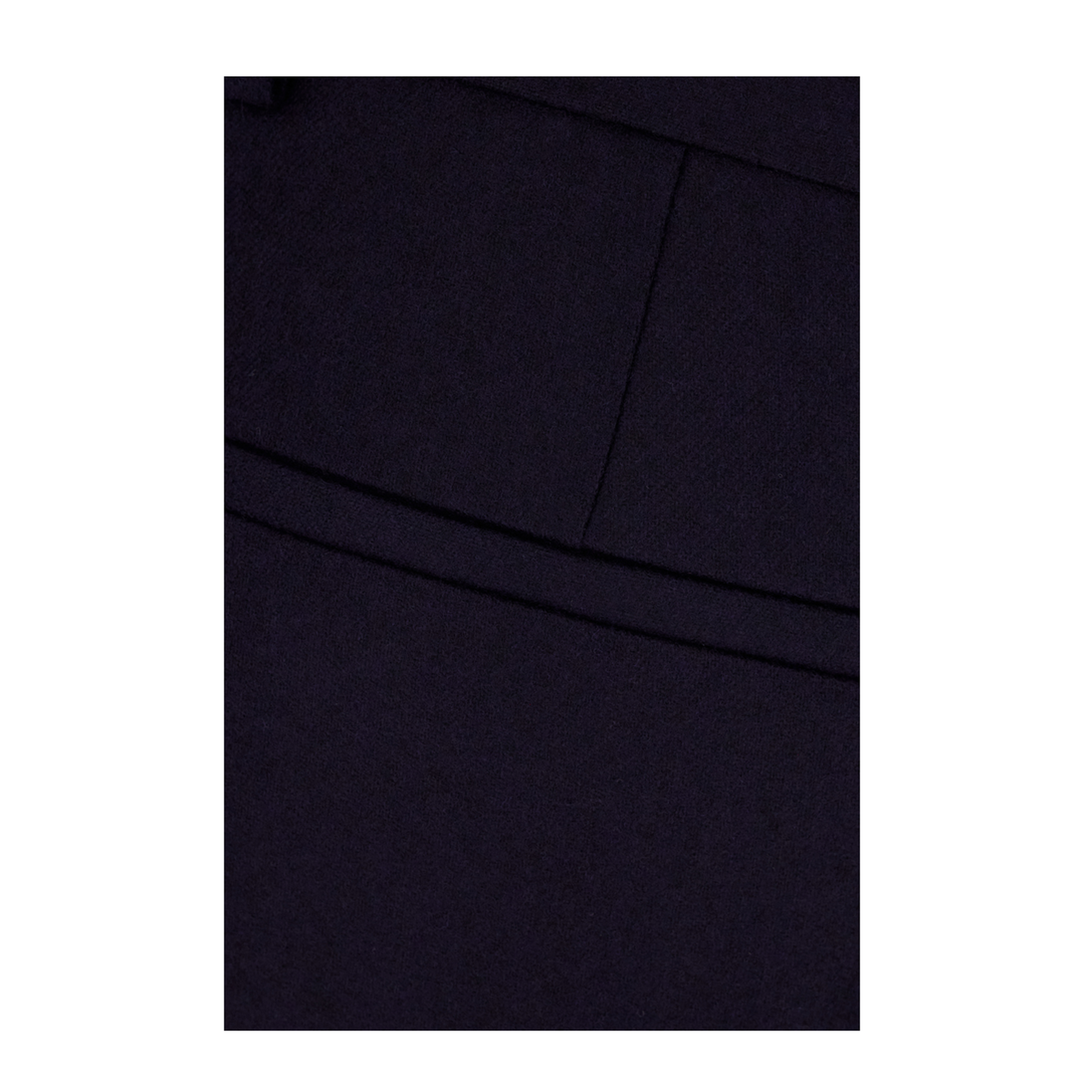 Navy Blue Wool Pants