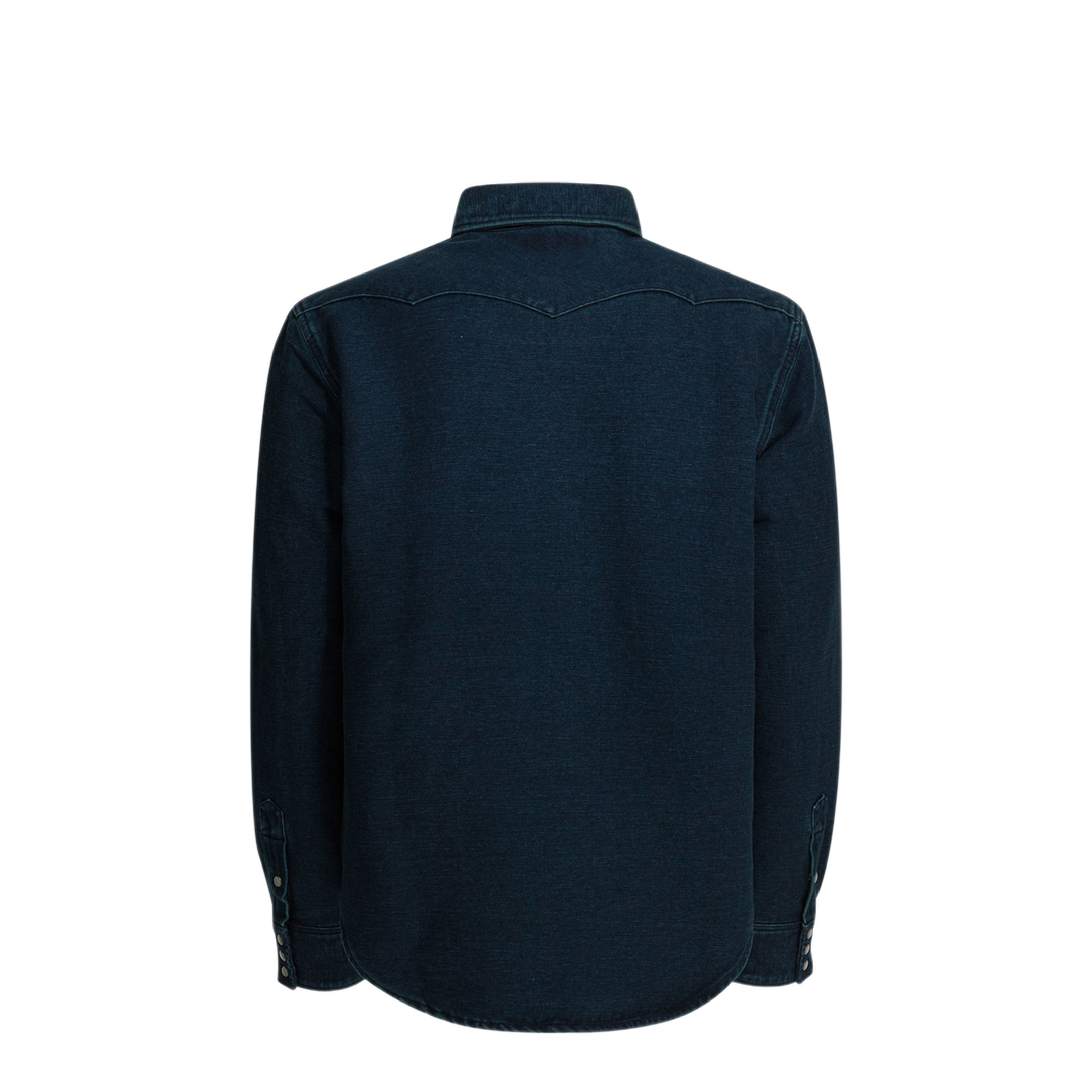 MAYFEYR - RRL by Ralph Lauren - Indigo Suede Western Shirt - 782P06938001INDIGO