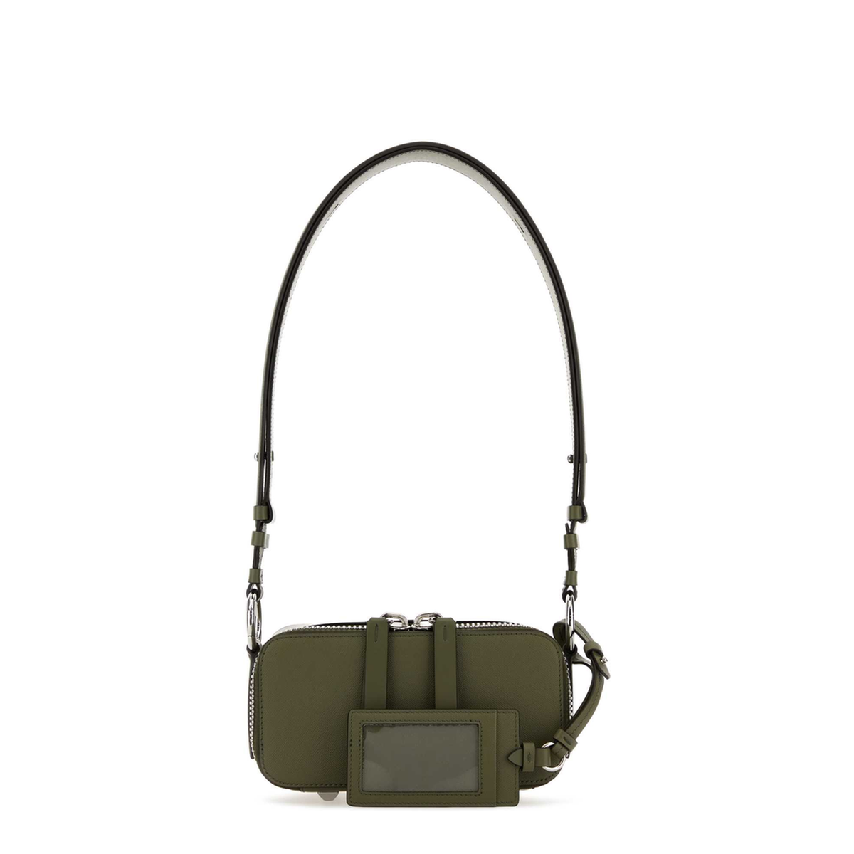 Doll Small Calf Leather Camera Bag - Black