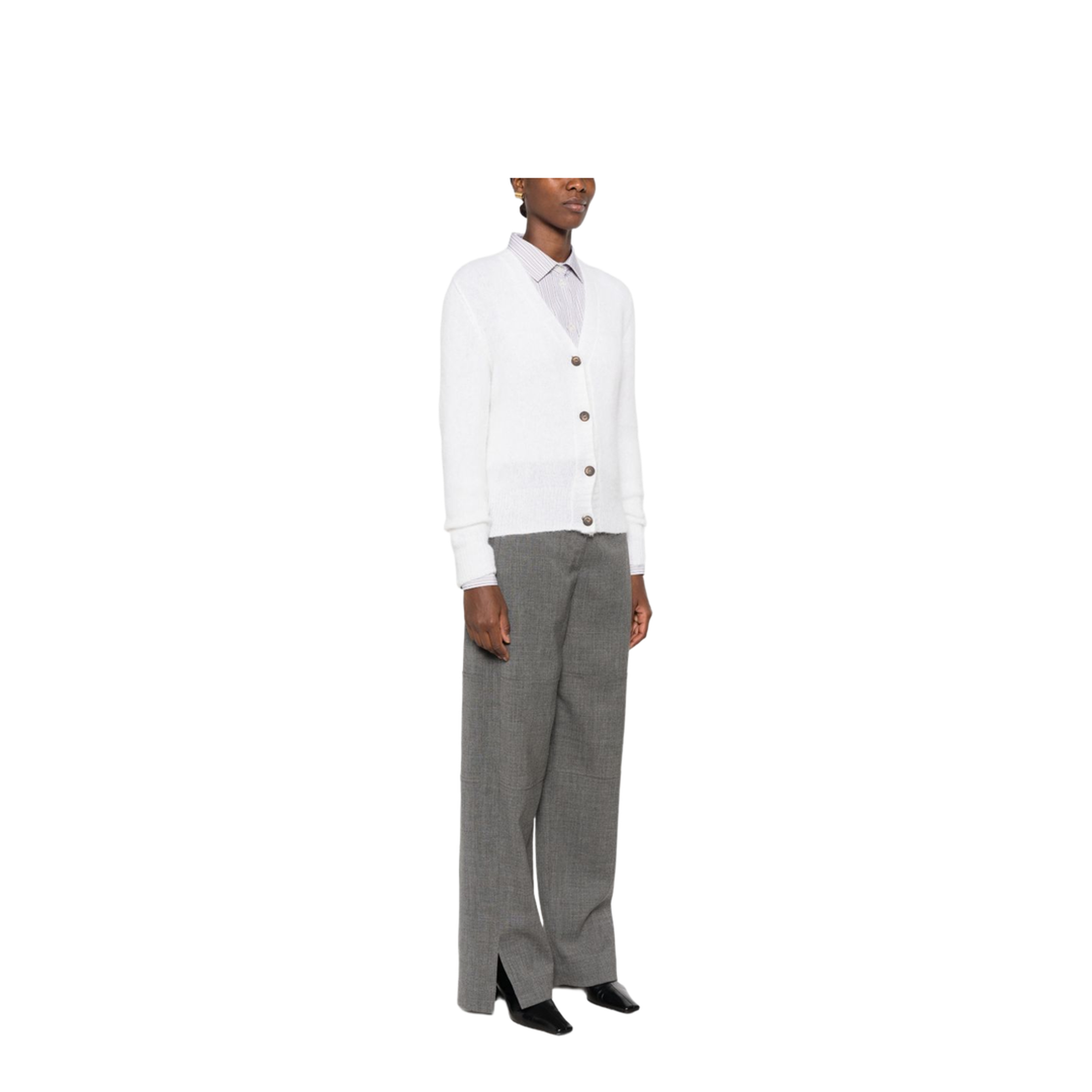 MAYFEYR - Base - Sweaters White - B8458034201