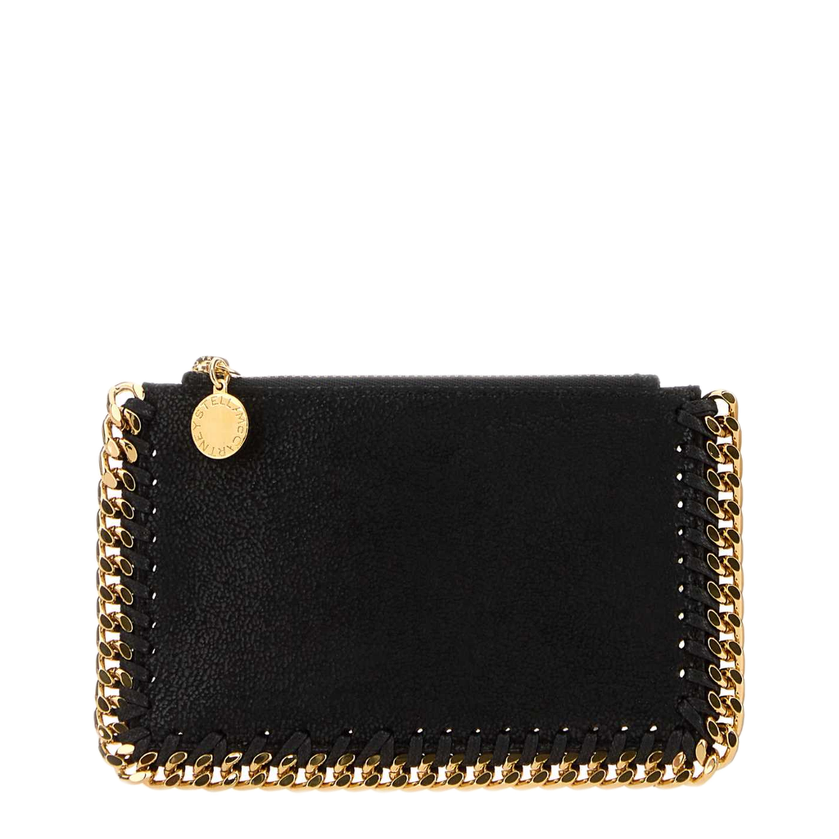 MAYFEYR - Stella Mccartney - Falabella Zip Card Holder Eco Shaggy Deer - 7P0094W93551000