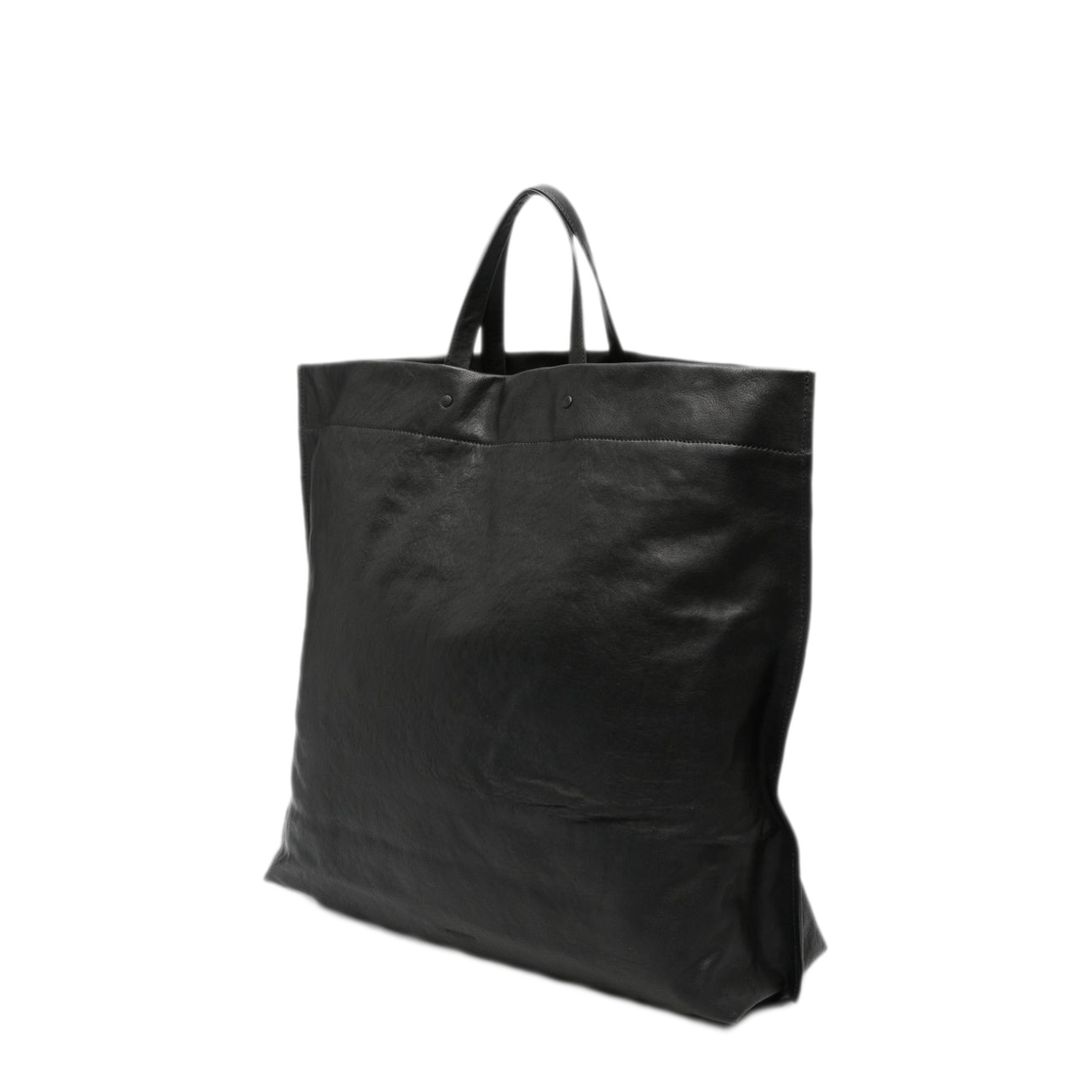 MAYFEYR - LIHANN GEORGE - Black Leather Tote Bag - MATTI8003901