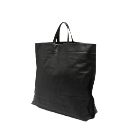 MAYFEYR - LIHANN GEORGE - Black Leather Tote Bag - MATTI8003901