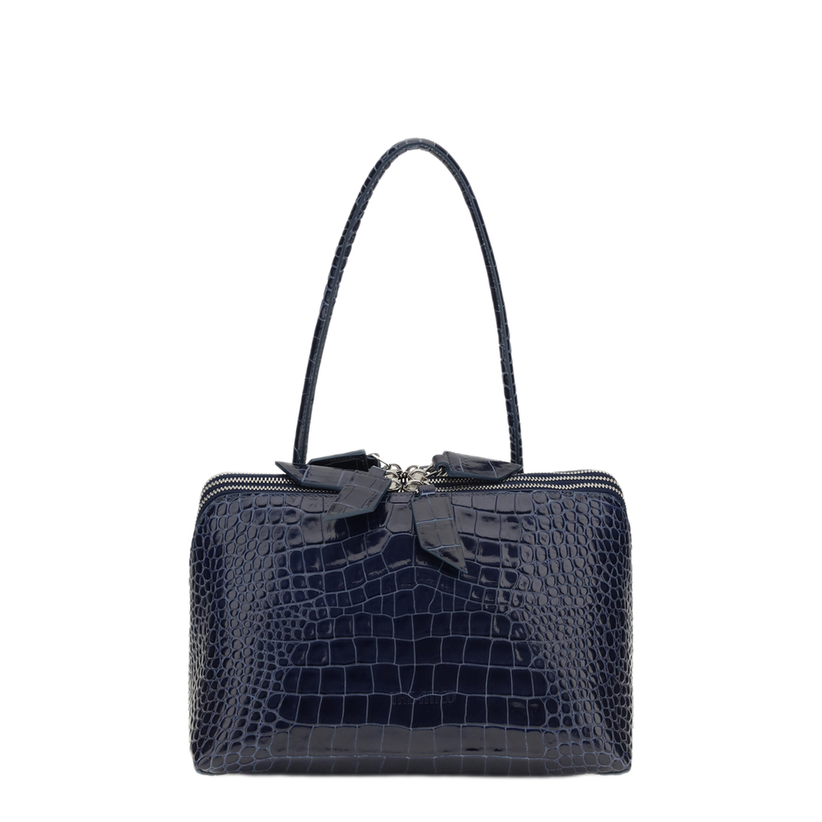 MAYFEYR - The Attico - Laltra Di Milano Crocodile Effect Shoulder Bag - ATTWAH00068LBT155PR240