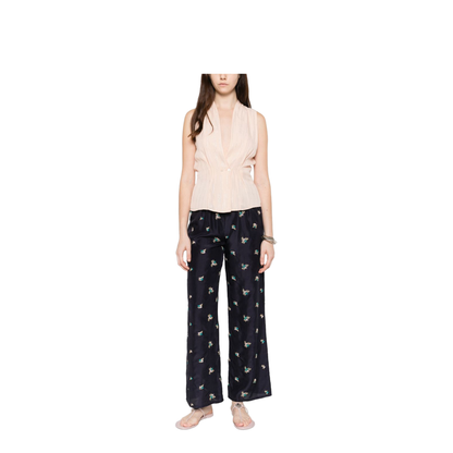 MAYFEYR - Forte Forte - Trousers Blue - 14869MYPANTSMIDNIGHT