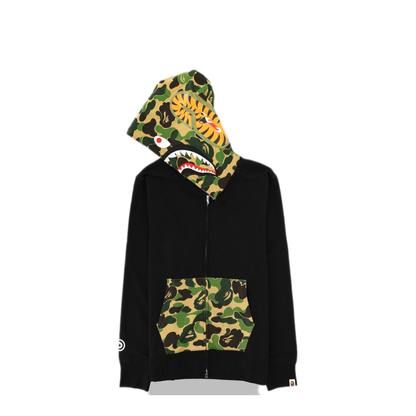 MAYFEYR - A Bathing Ape - Shark Hoodie Sweatshirt - 001ZPM301301MBLACK