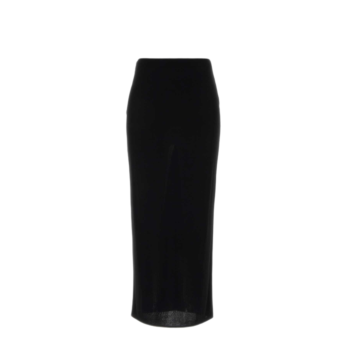 MAYFEYR - Valentino - Black Viscose Skirt - 9B0RAFK0AG10NO