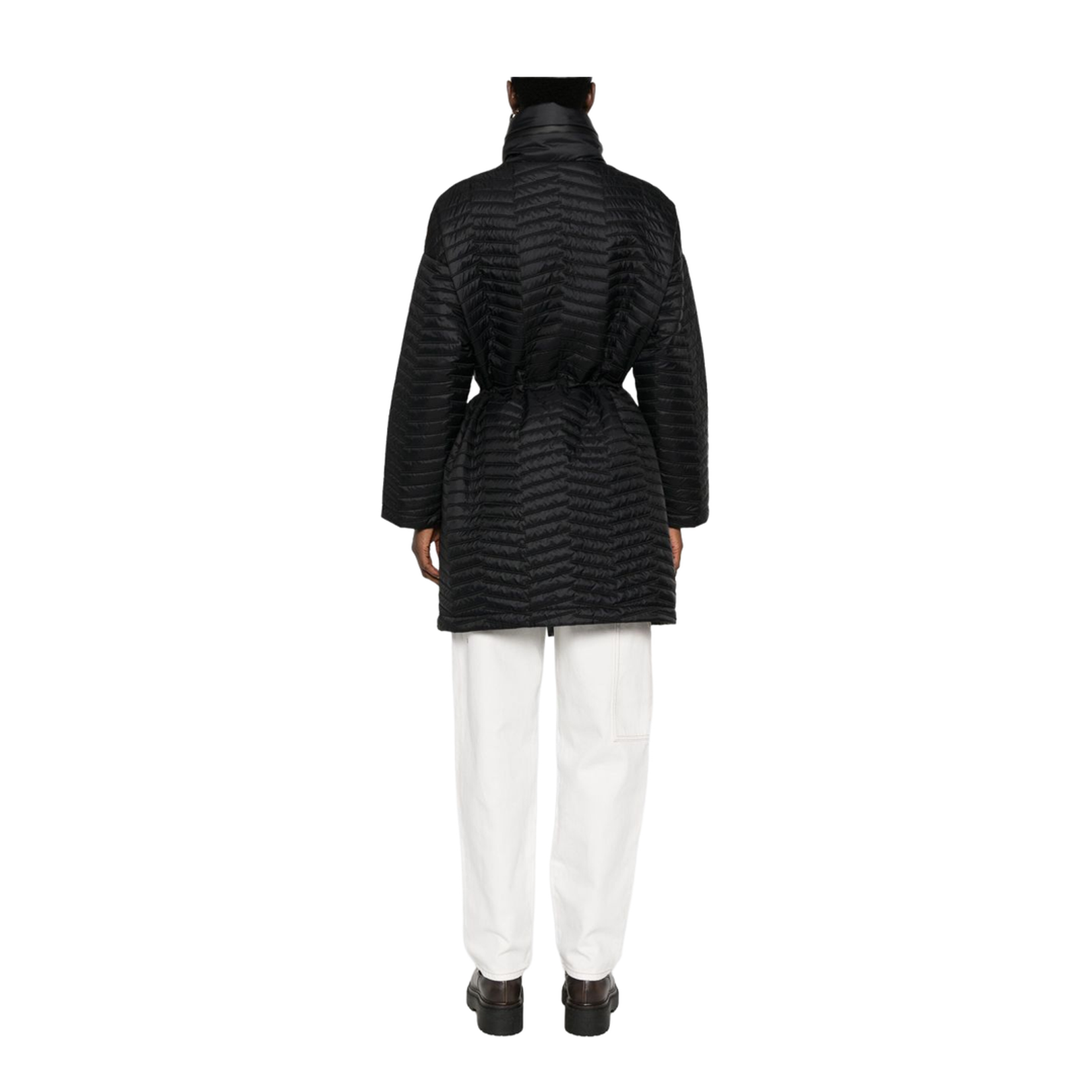 Emporio Armani Coats Black