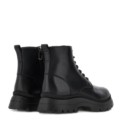 MAYFEYR - Hogan - Lace-Up Leather Boots With Zip - HXM6920FU60UDM