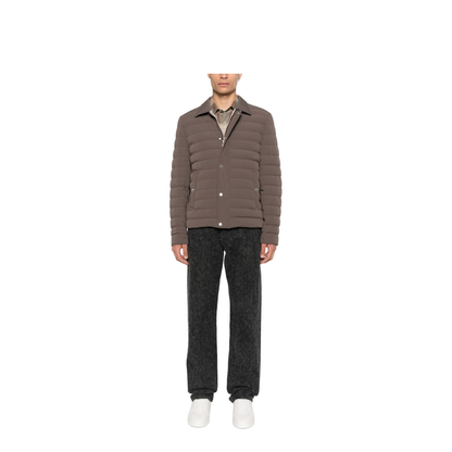 Nylon Short Down Jacket