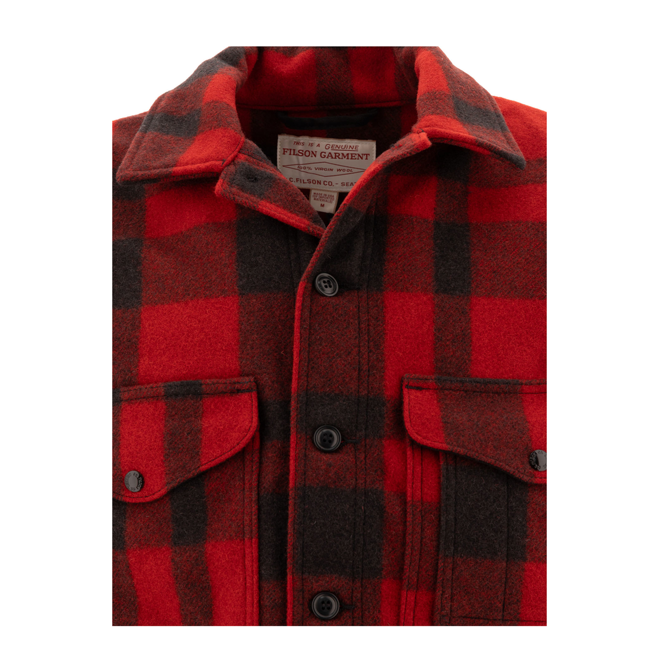 MAYFEYR - Filson - Mackinaw Short Coat - FMCPS0015W0253645X
