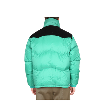 Color-Block Down Jacket