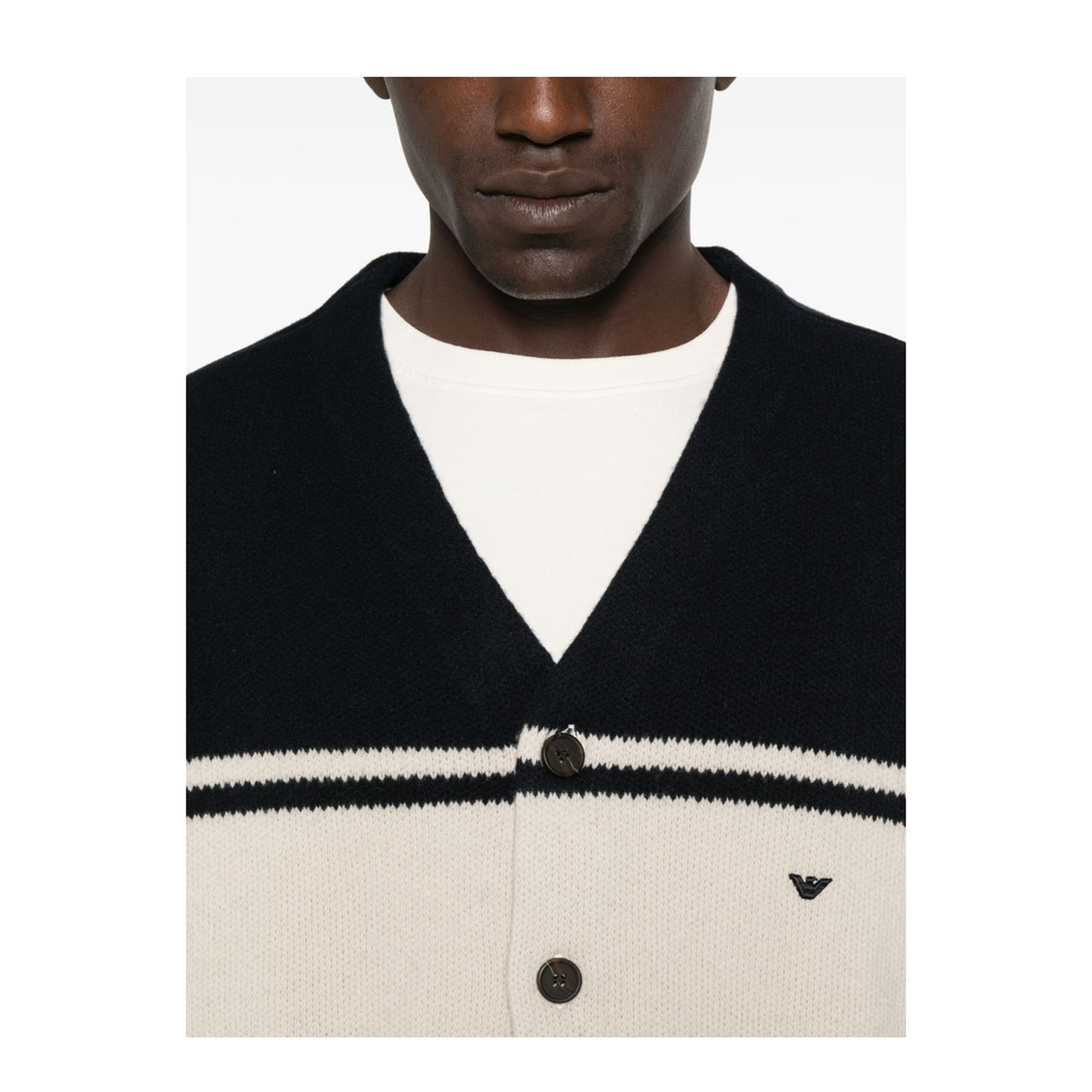 Wool V-Necked Cardigan