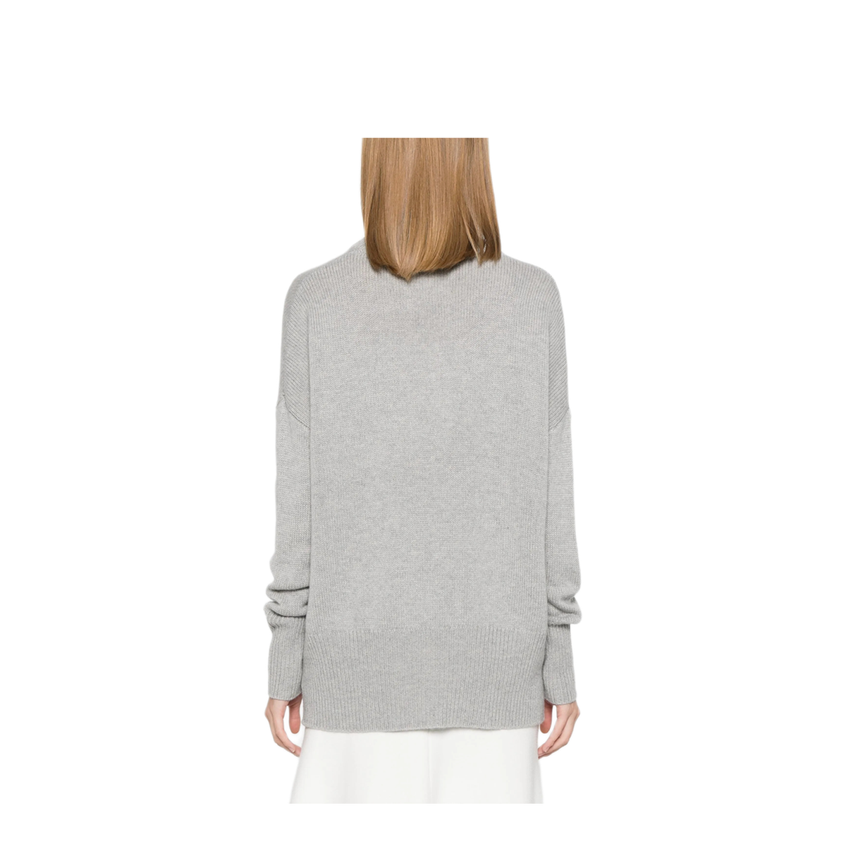 Dove Grey Turtleneck Sweater