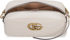 GG Marmont Small Camera Bag, Gold Hardware